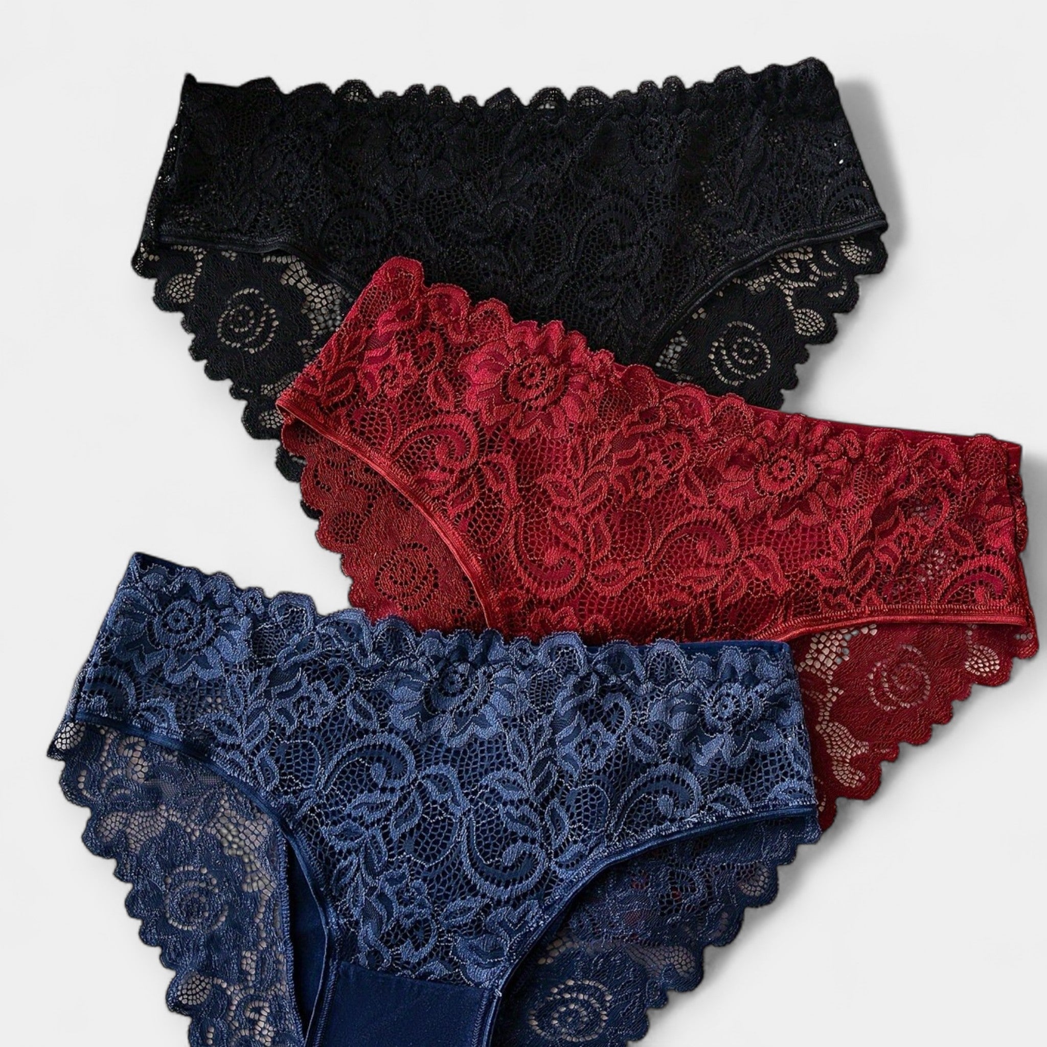Pack de 3 Slips en Dentelle
