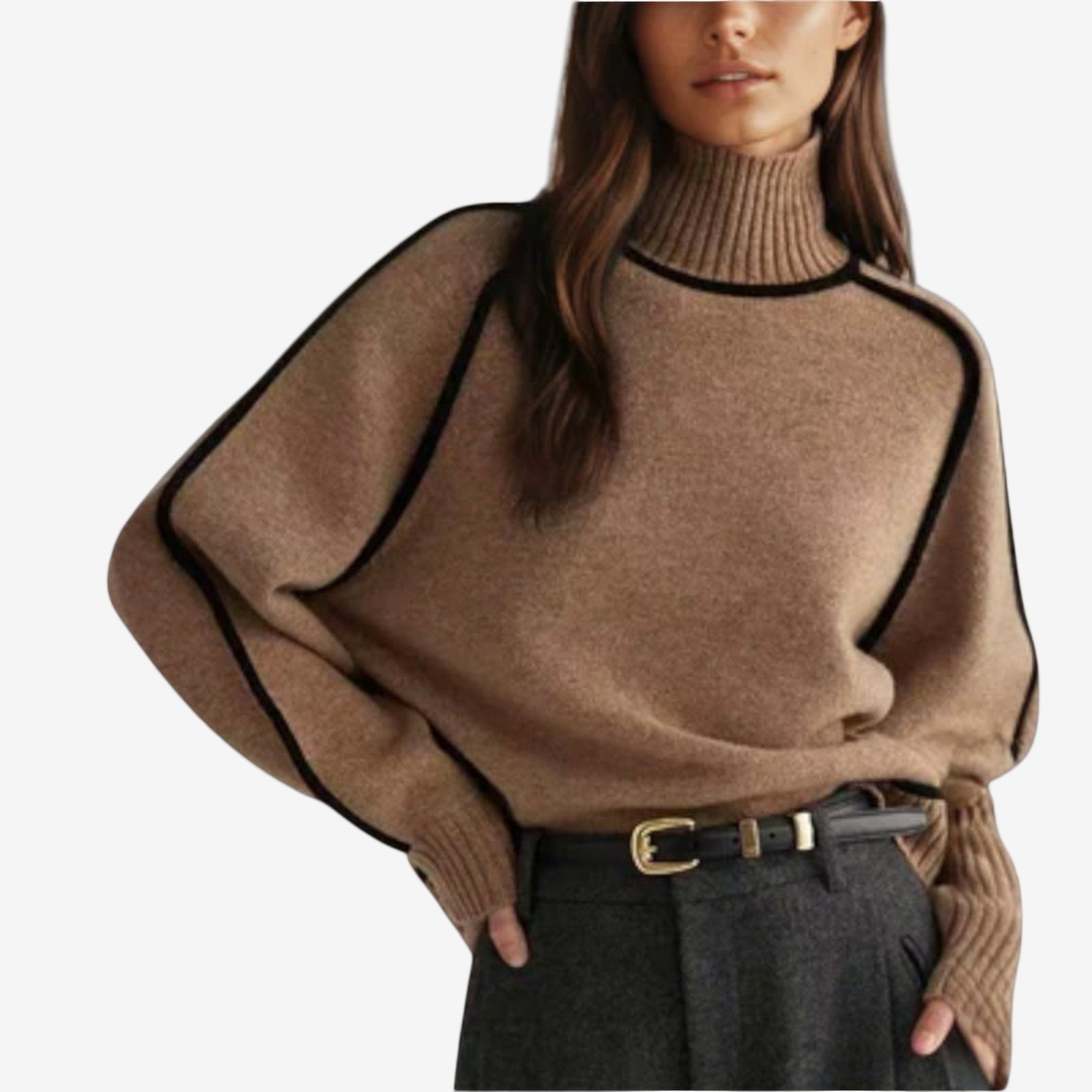 Emilie™ Pull Col Montant