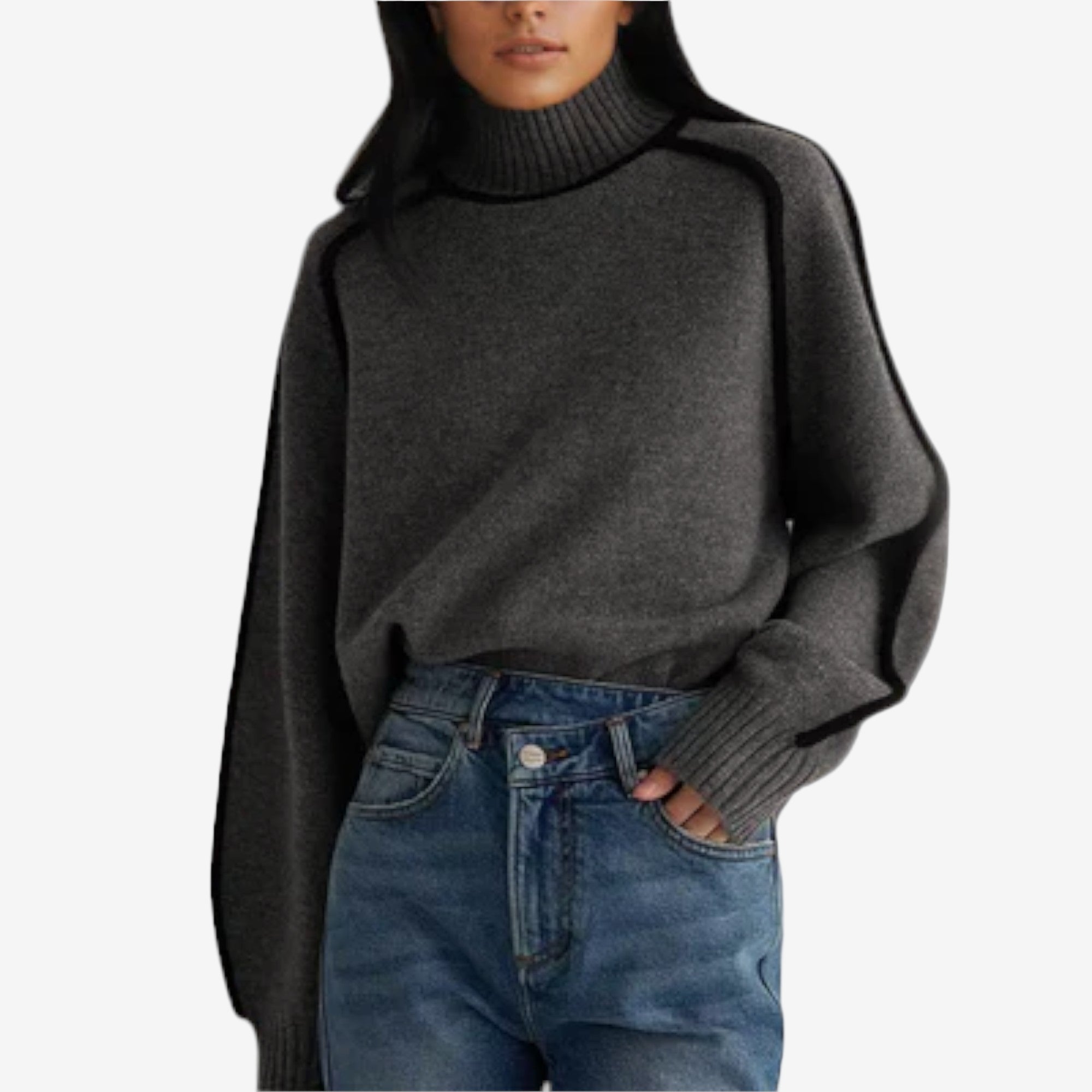 Emilie™ Pull Col Montant
