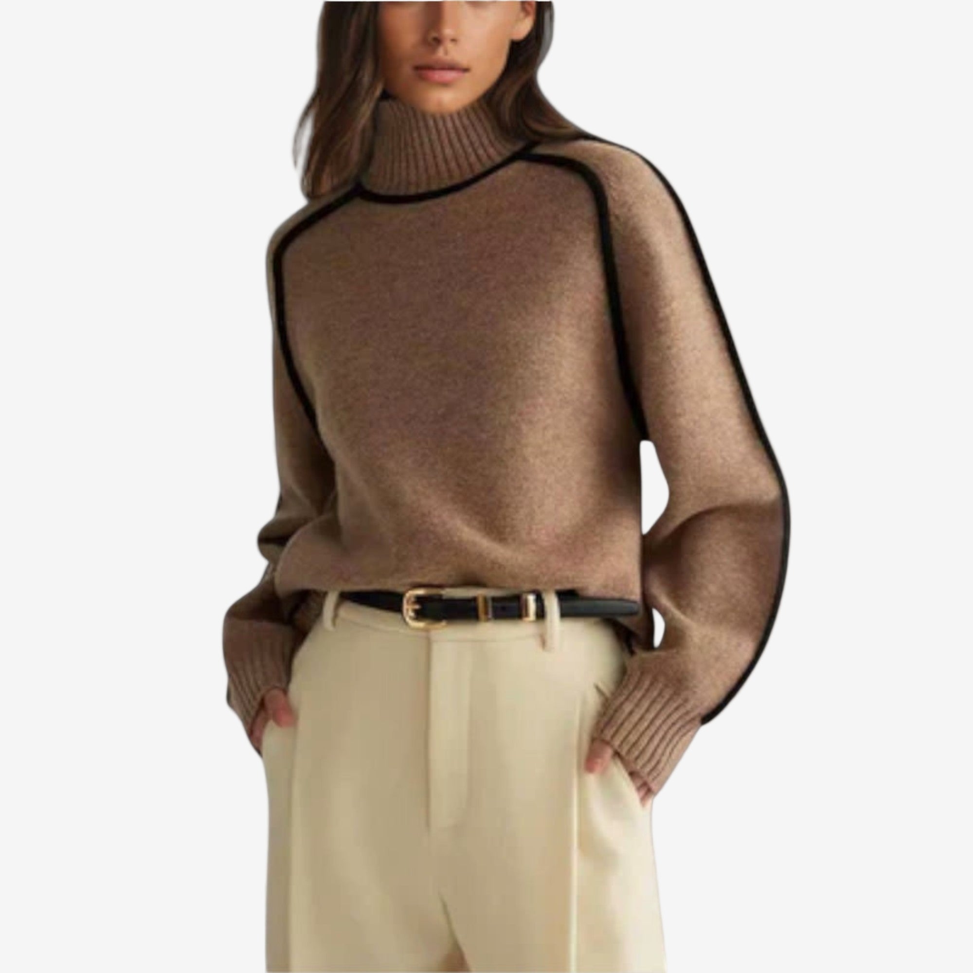 Emilie™ Pull Col Montant