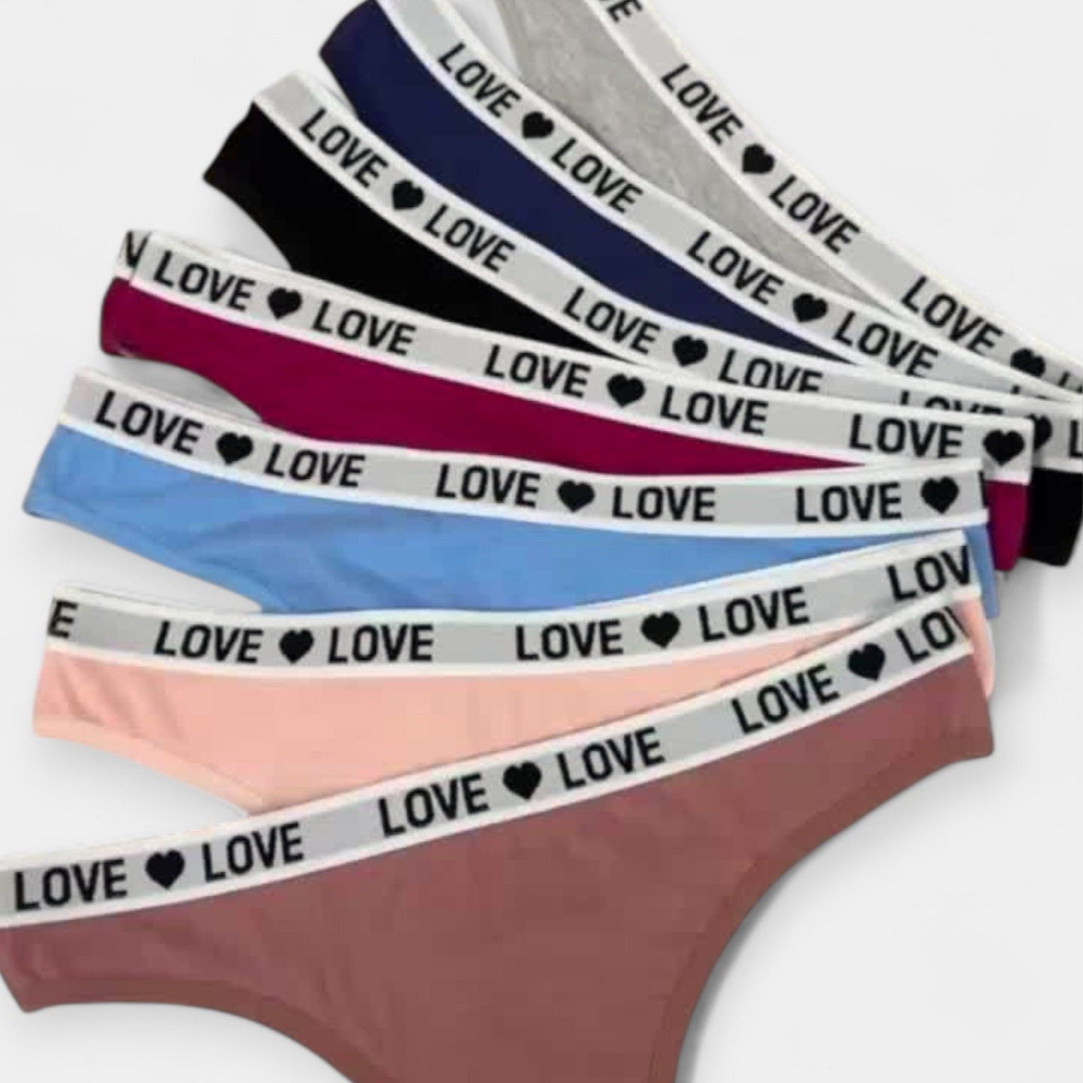 Set de 7 Culottes Sexy