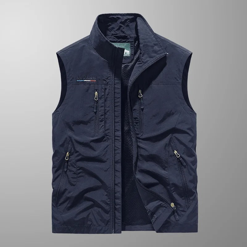 Gilet utilitaire respirant à multiples poches
