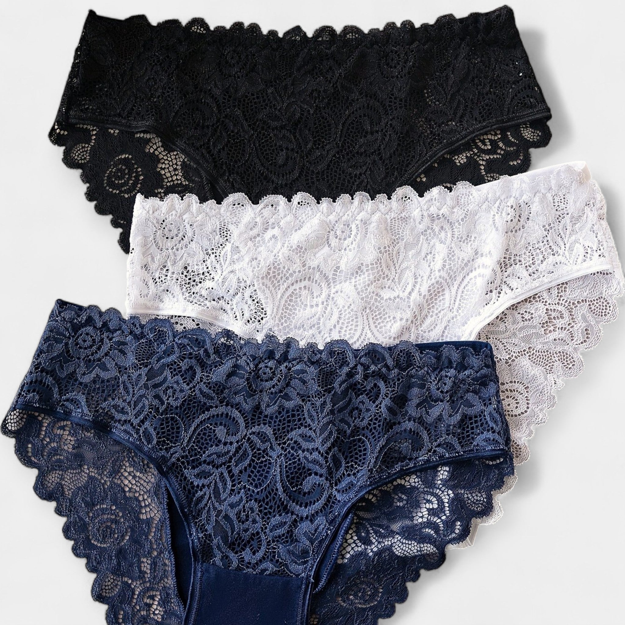 Pack de 3 Slips en Dentelle