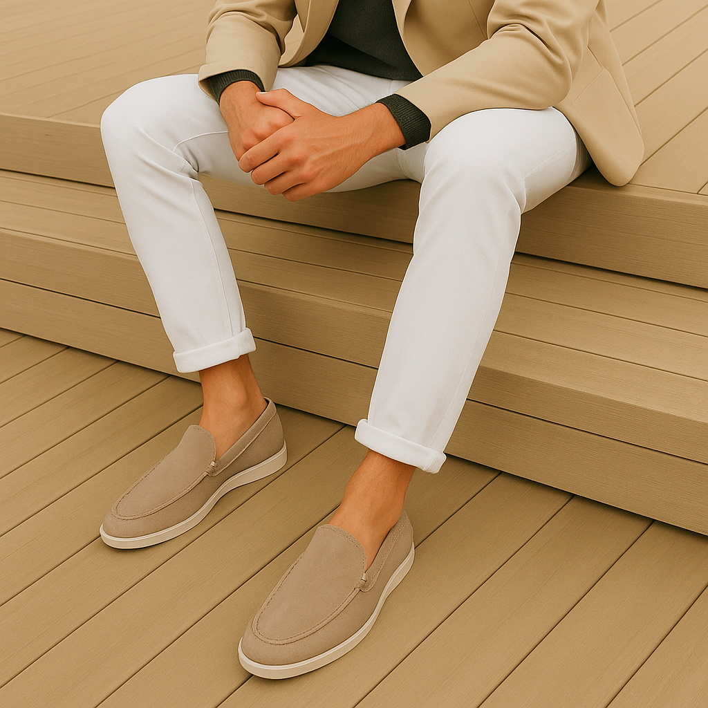 Lenoir™ | Mocassins Élégants en Daim