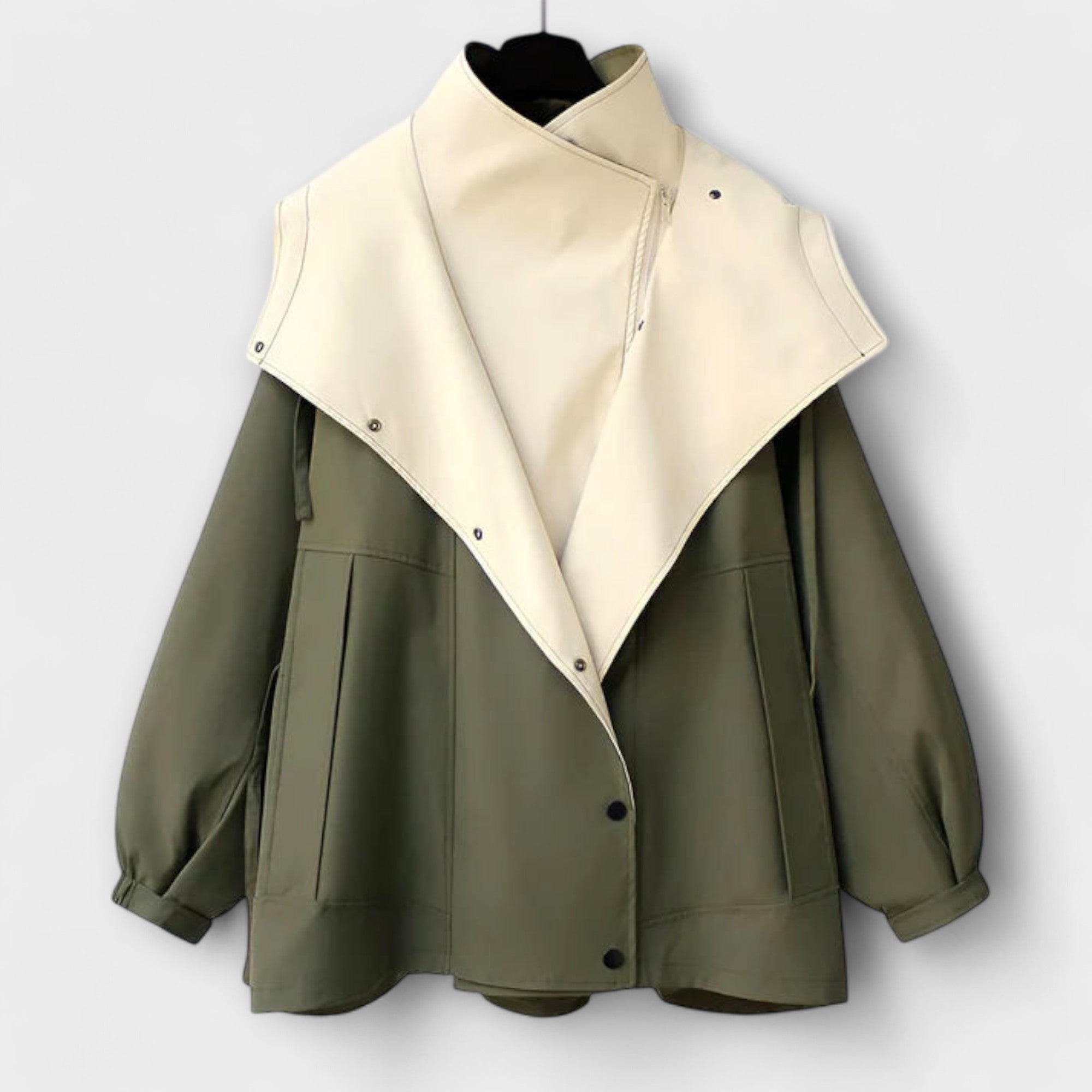 Trench-coat avec Caractéristiques Imperméables