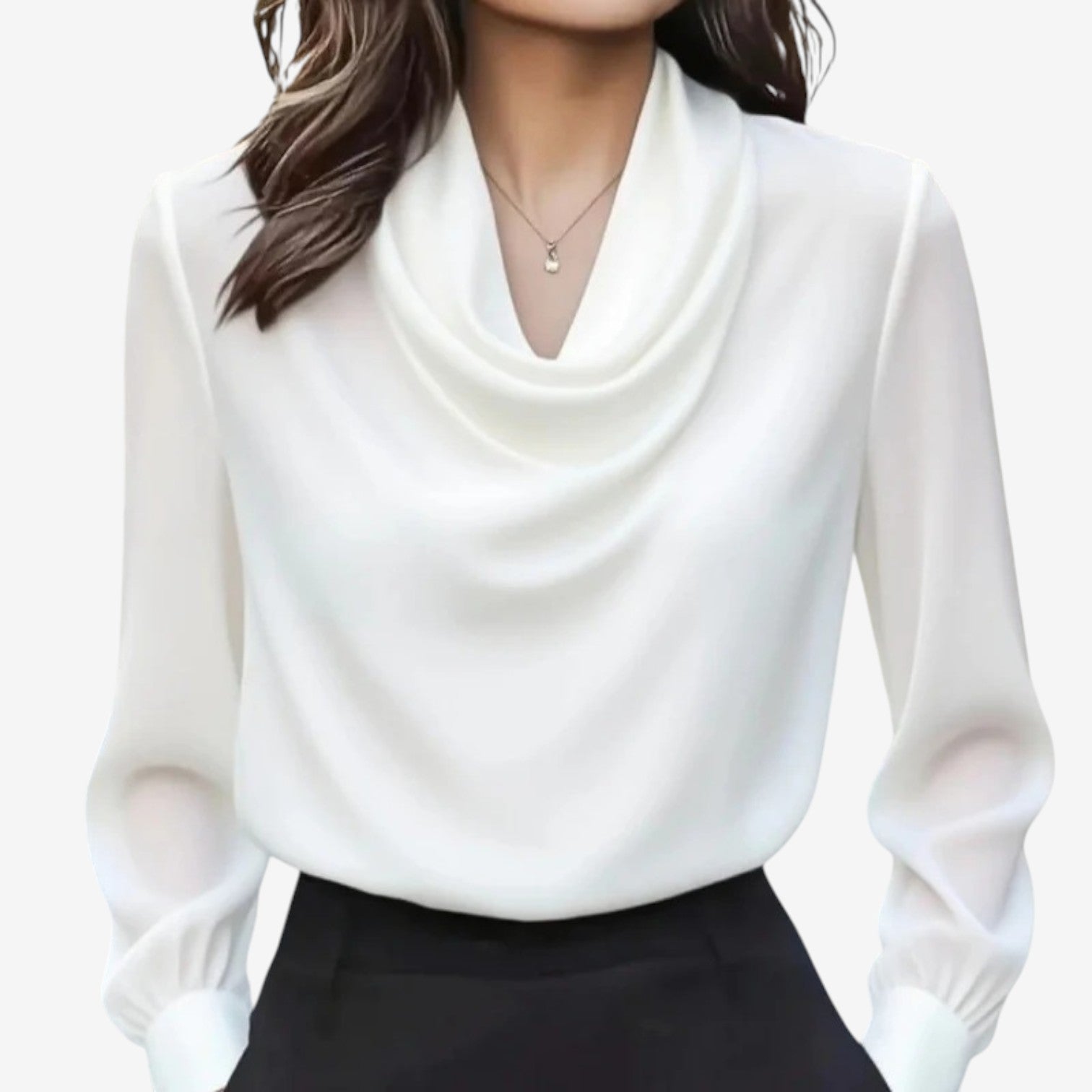 Blouse Katia™ avec Col Drapé