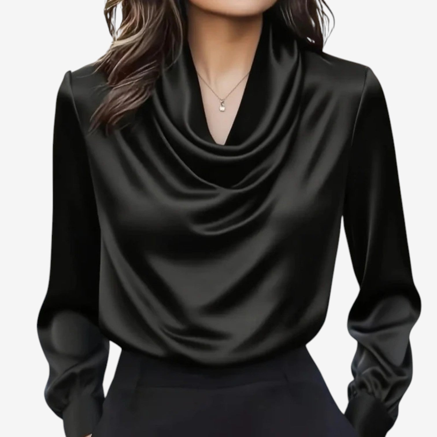 Blouse Katia™ avec Col Drapé