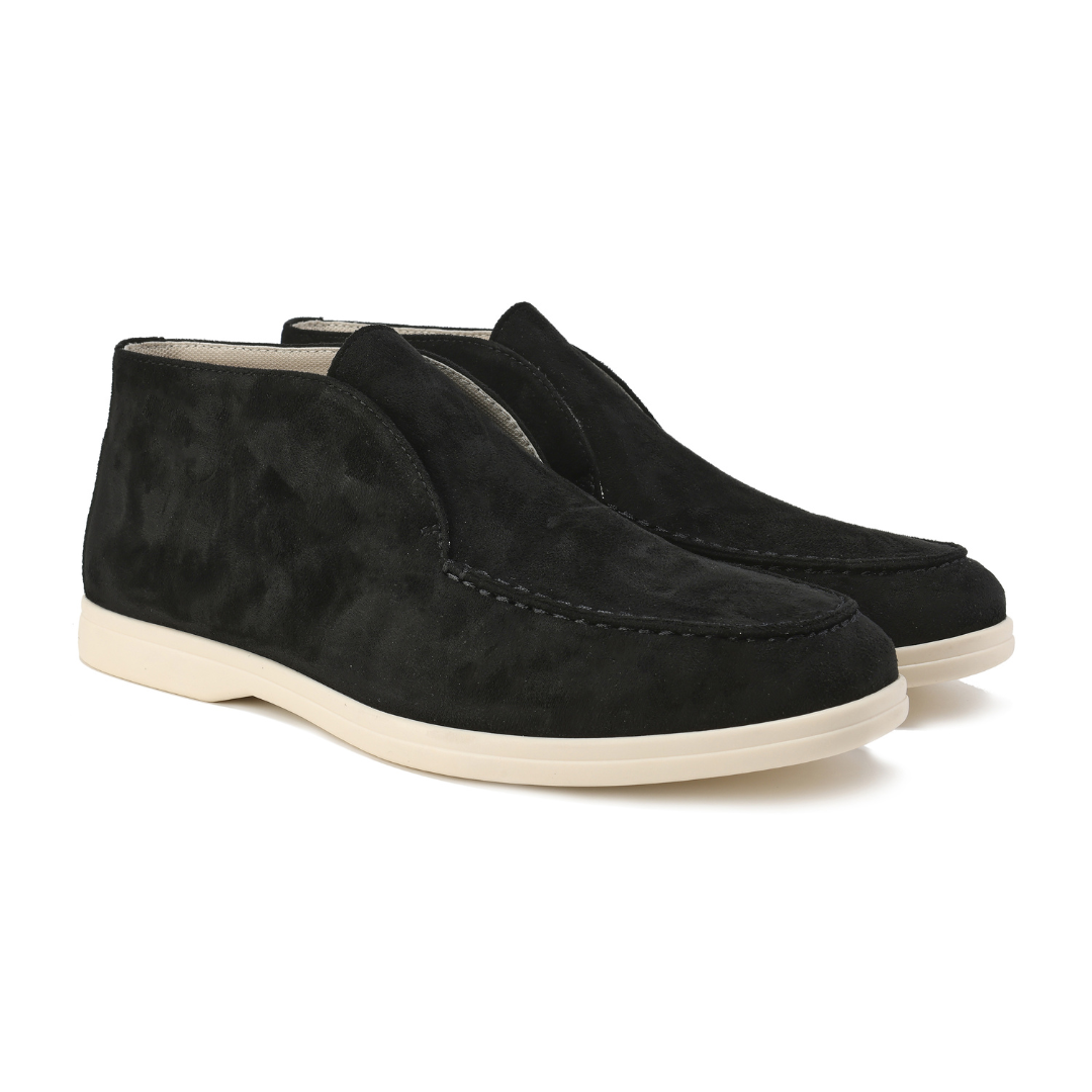 Lenoir™ | Mocassins en Suède Hoge