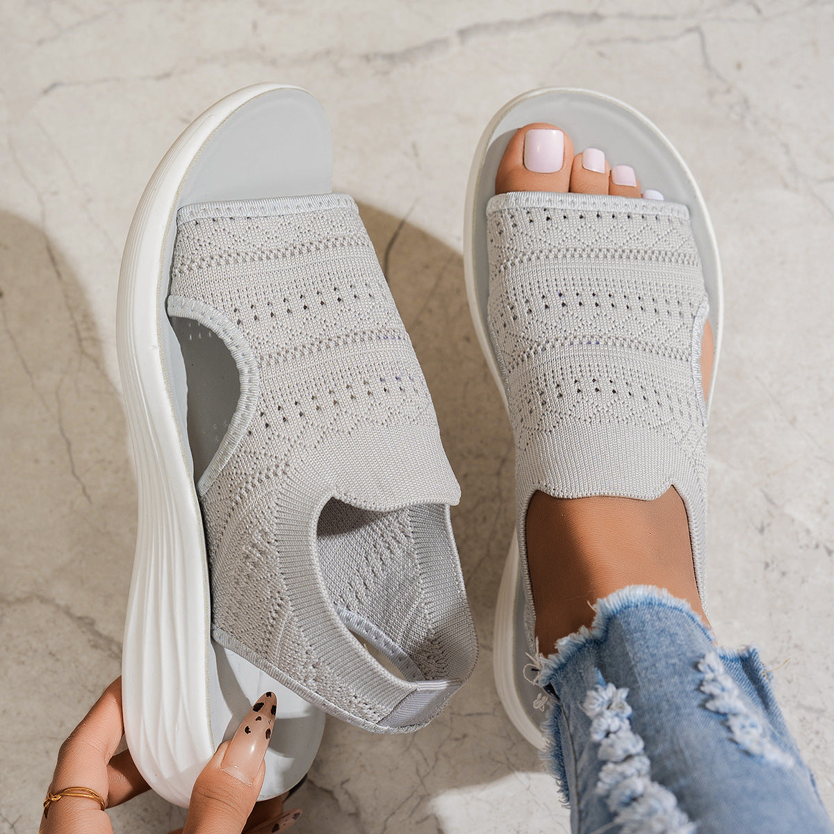 Sandales confortables pour le quotidien