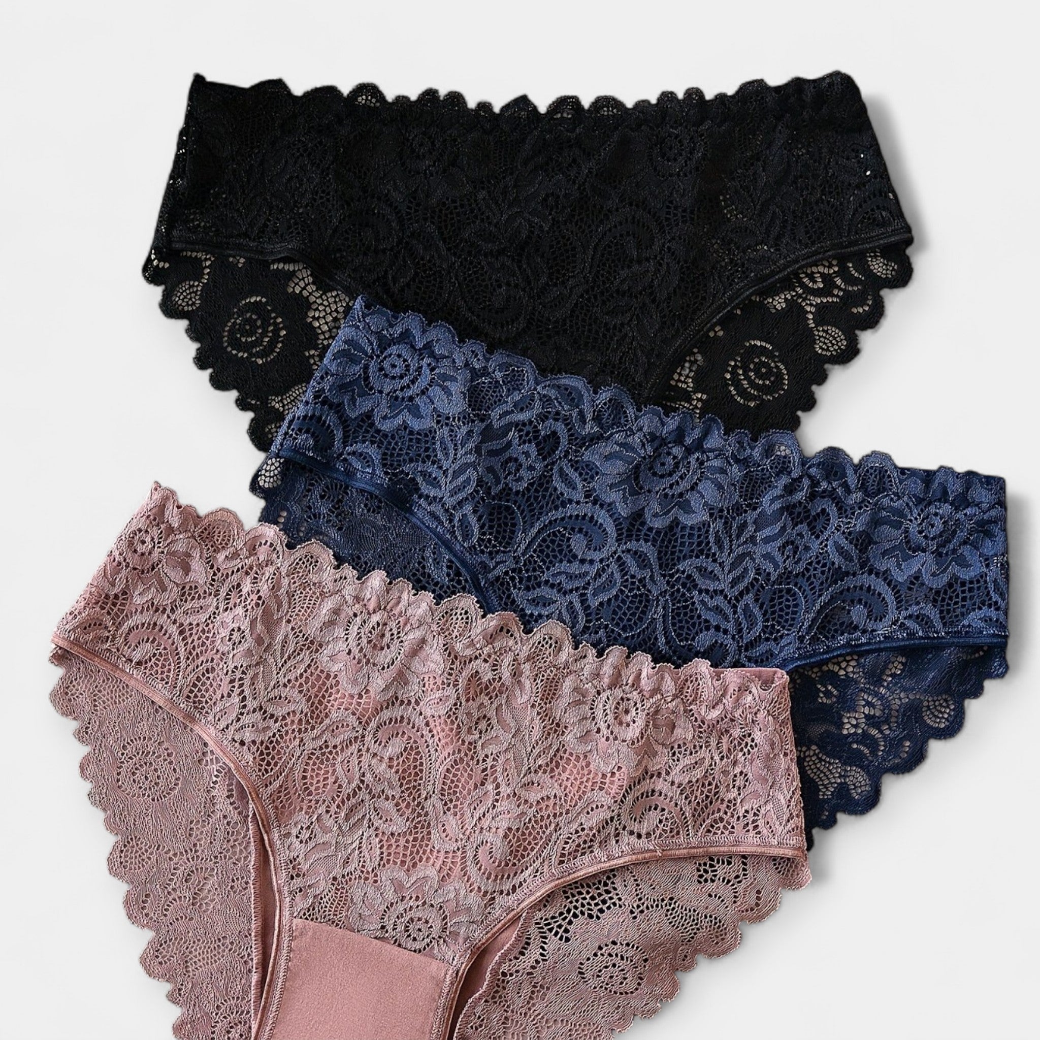 Pack de 3 Slips en Dentelle
