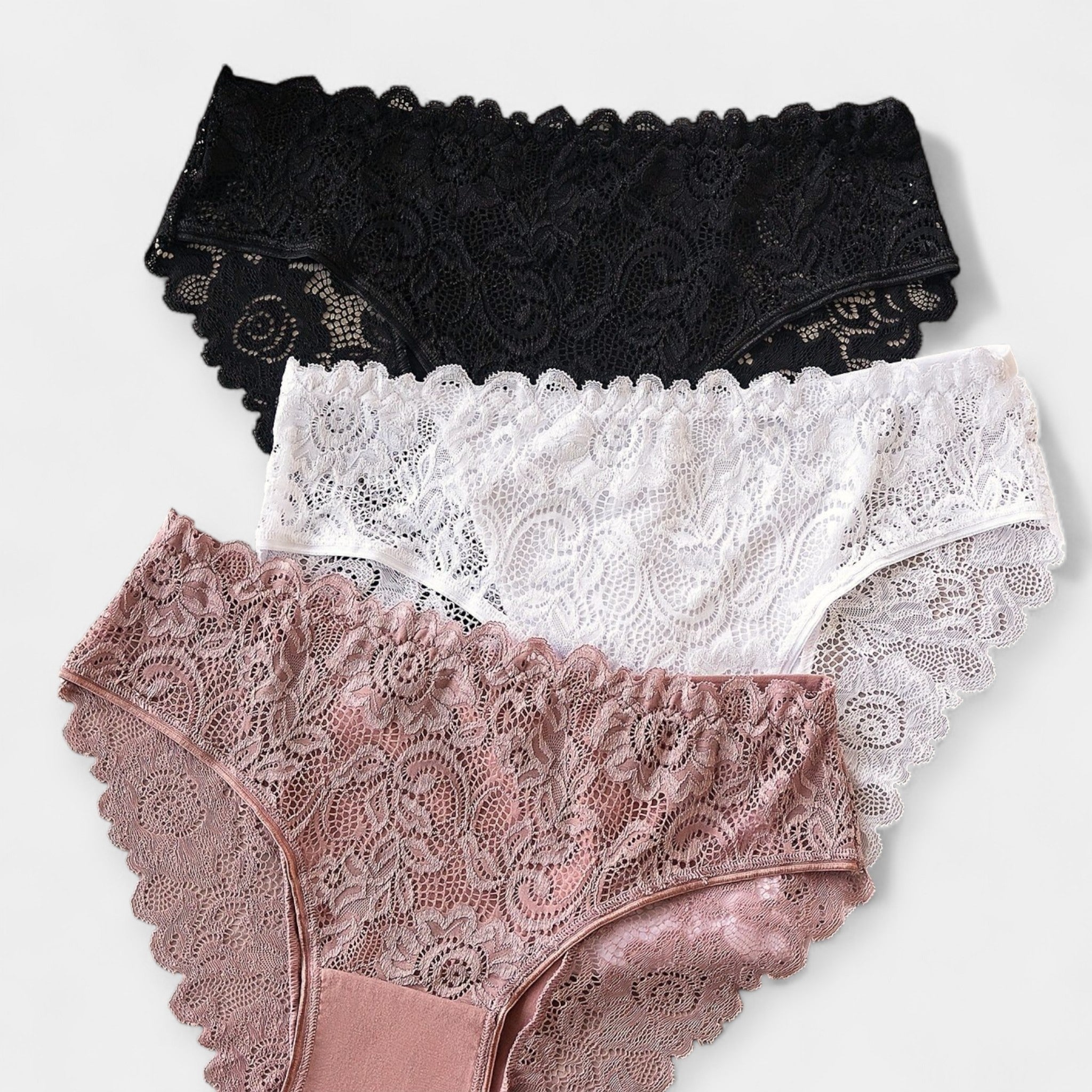 Pack de 3 Slips en Dentelle
