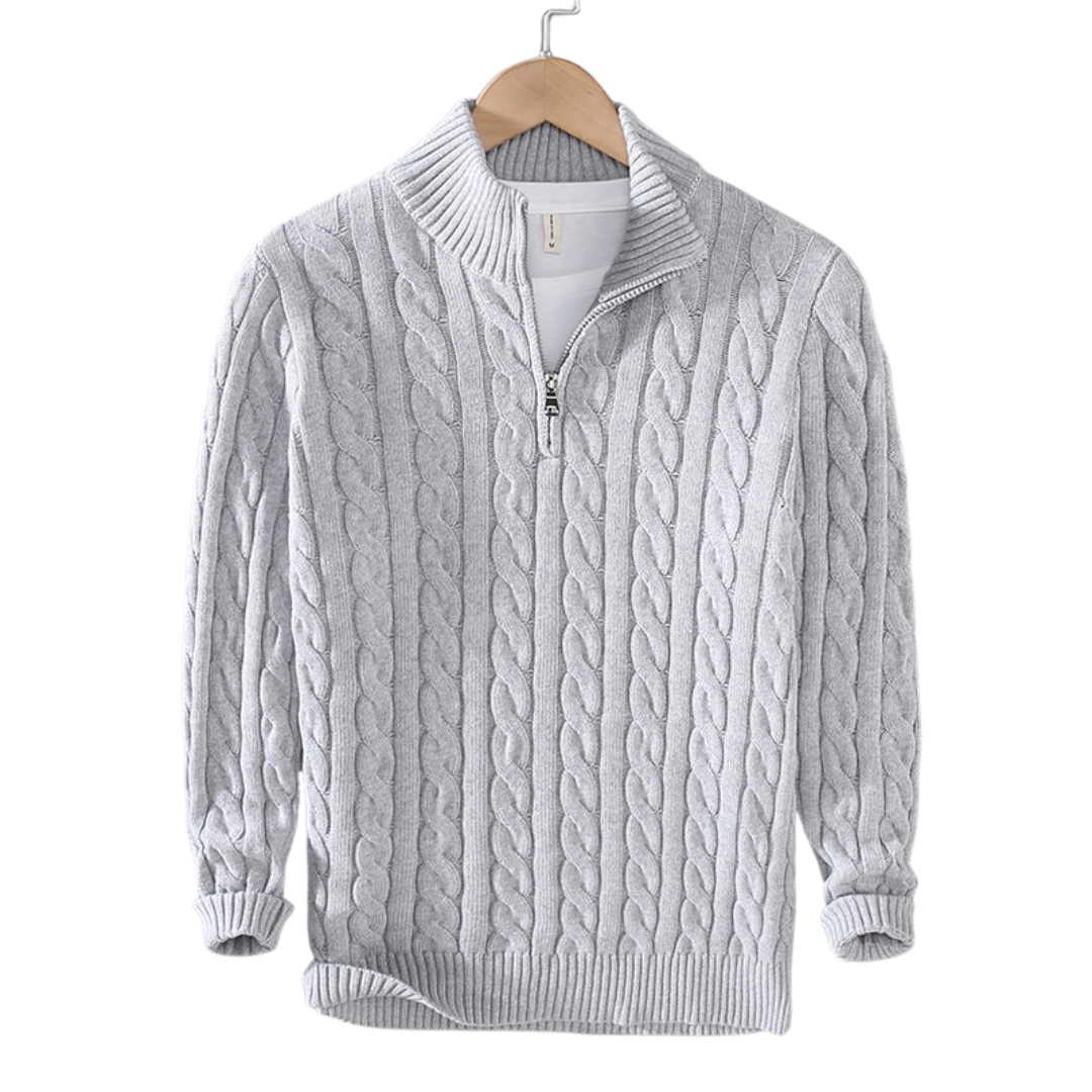 Lenoir™ | Sweat à capuche avec demi-fermeture éclair