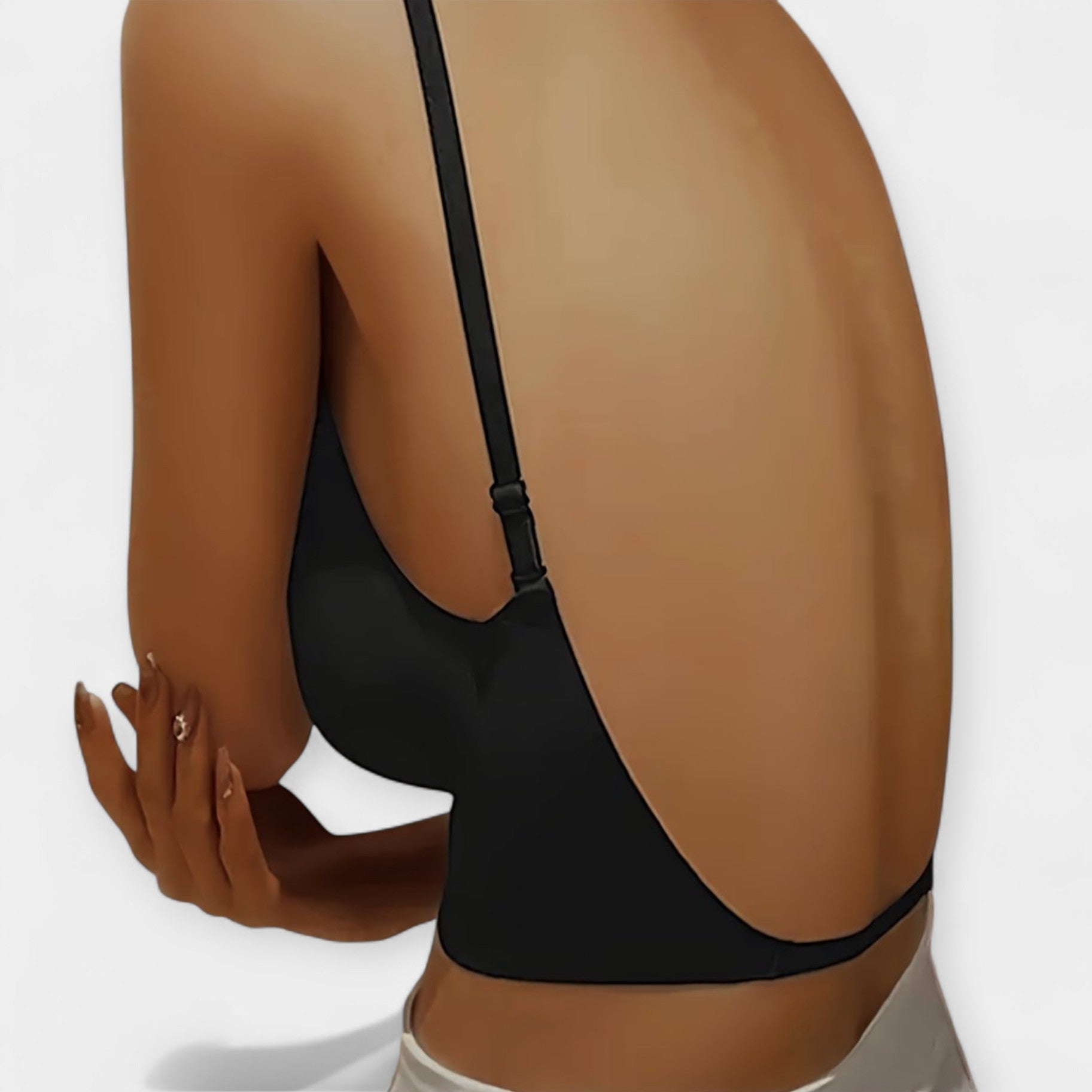 Soutien-gorge sans fil avec dos ouvert