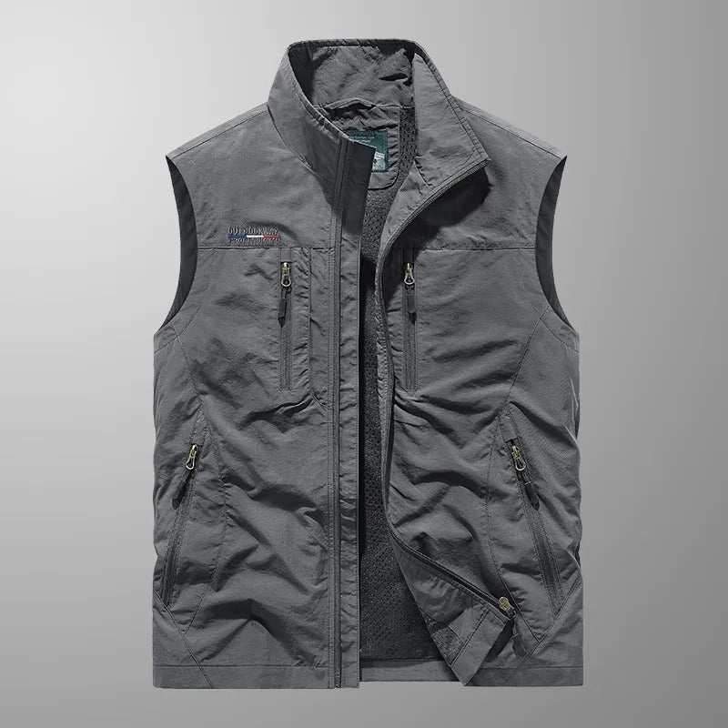 Gilet utilitaire respirant à multiples poches