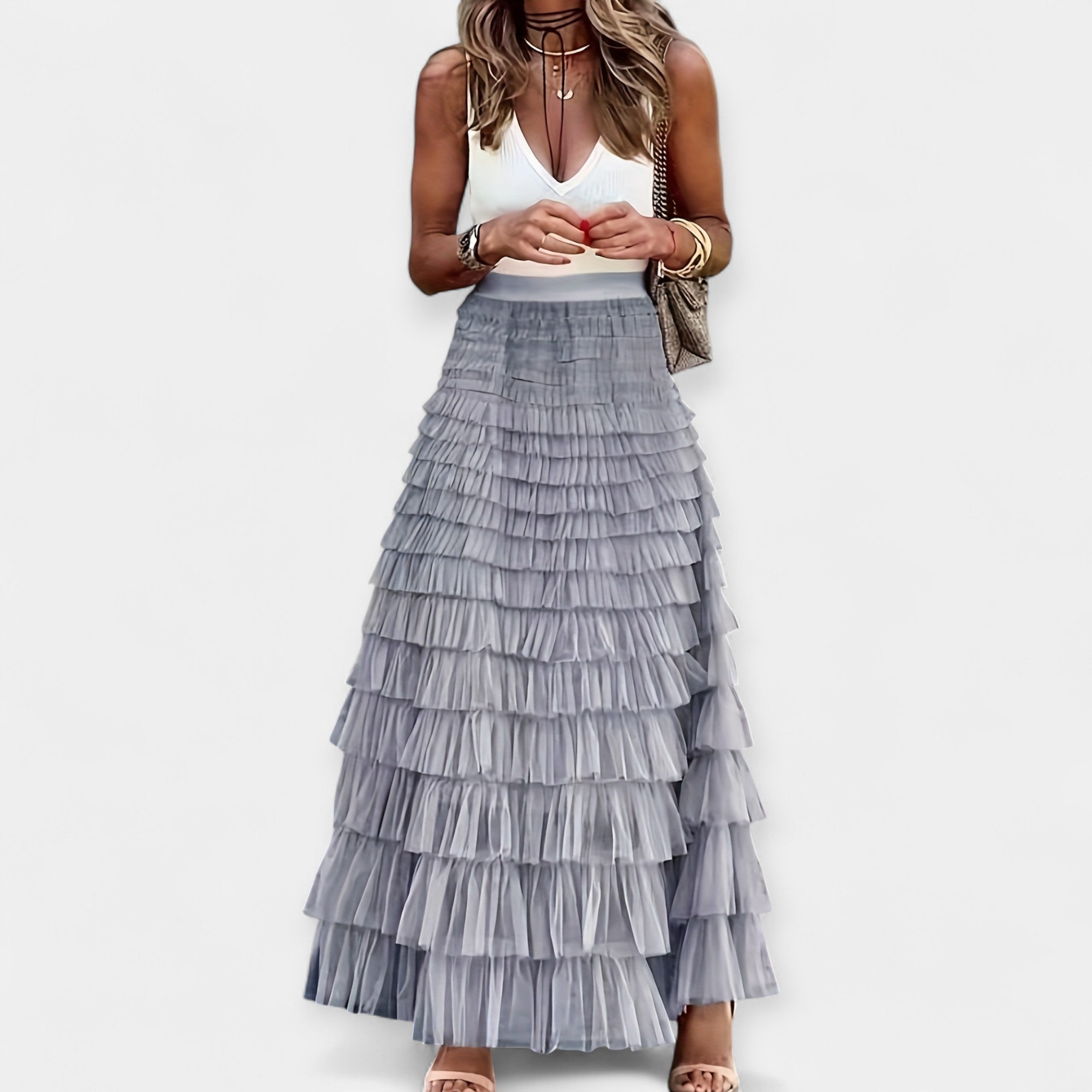 Jupe Boho avec Dentelle