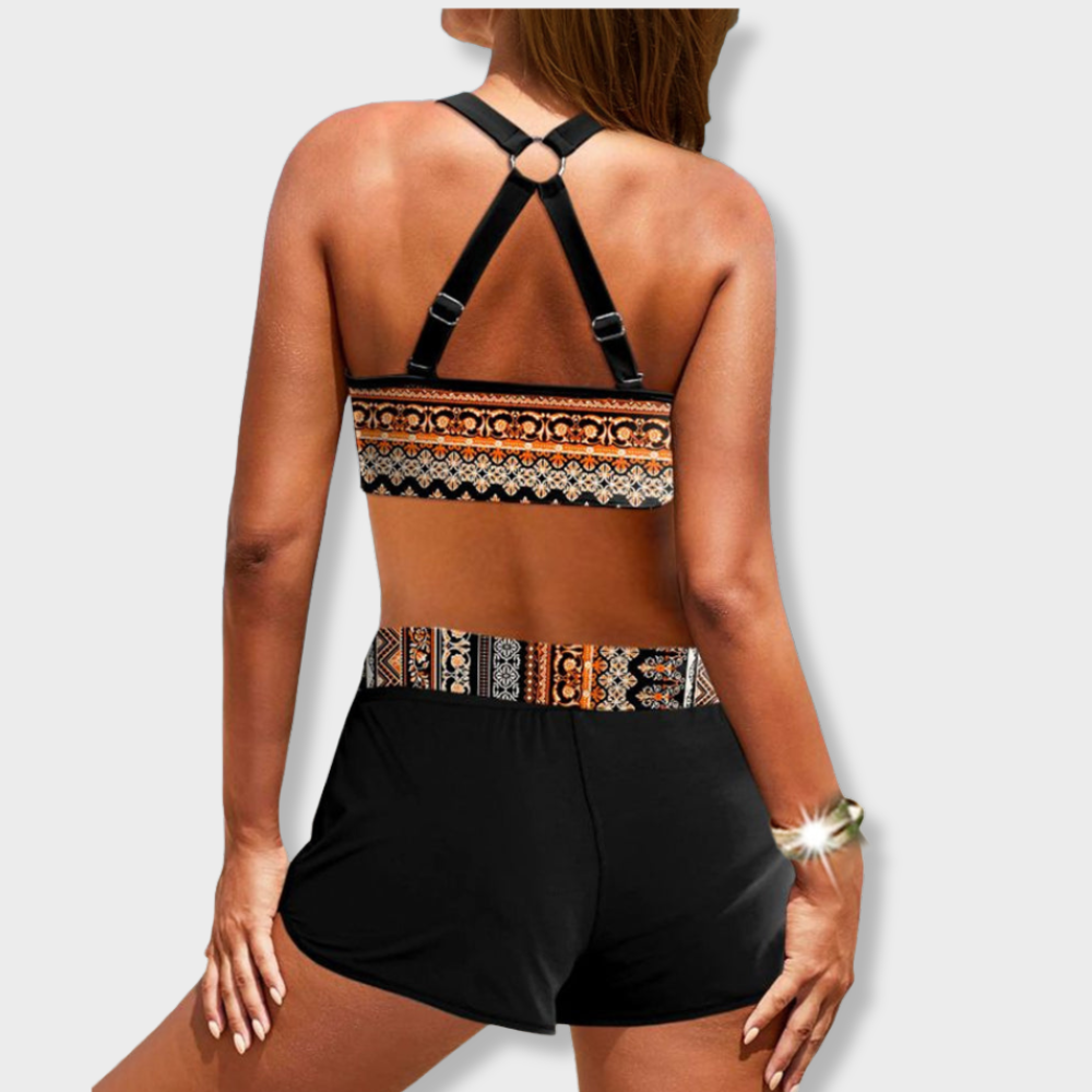 Luisa | Bikini à Motif Géométrique