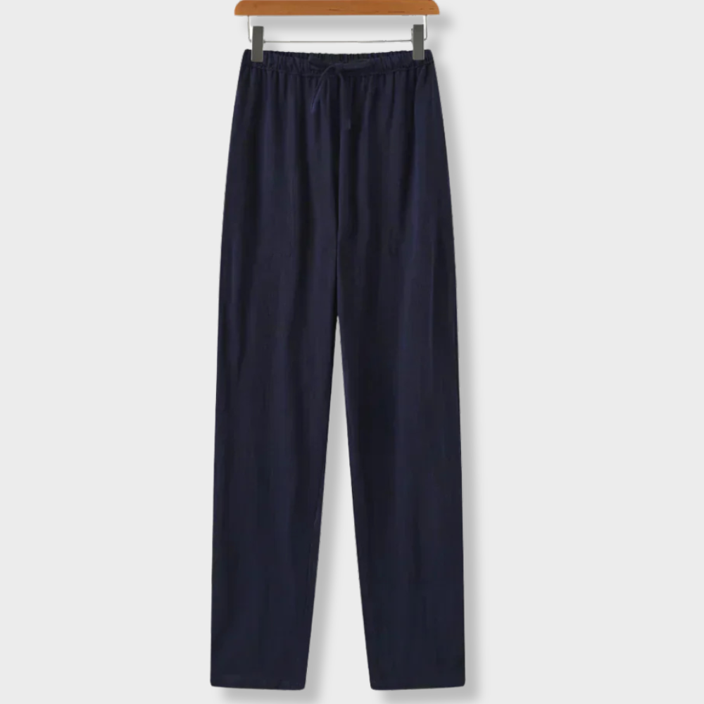 Pantalon en Lin Slim