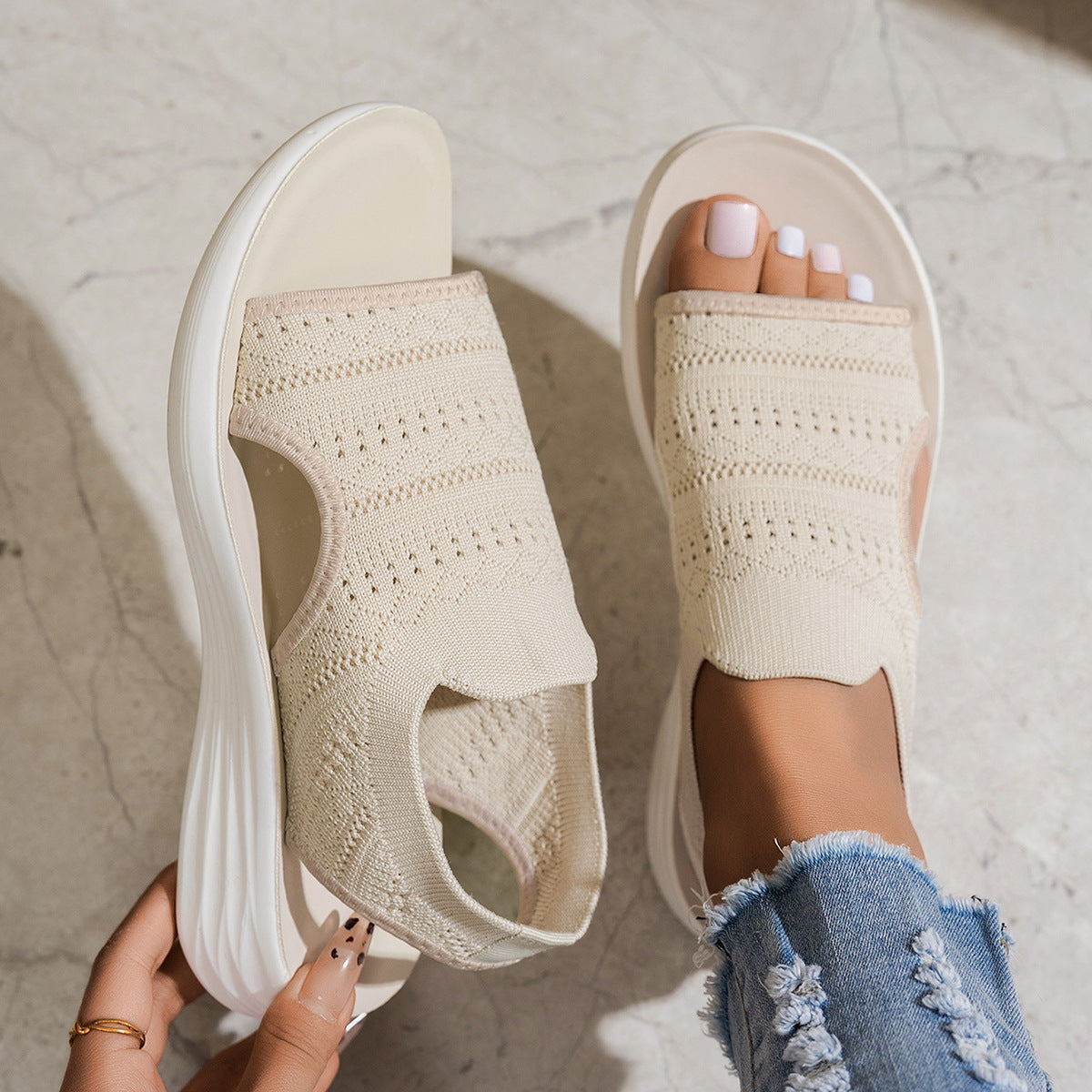 Sandales confortables pour le quotidien