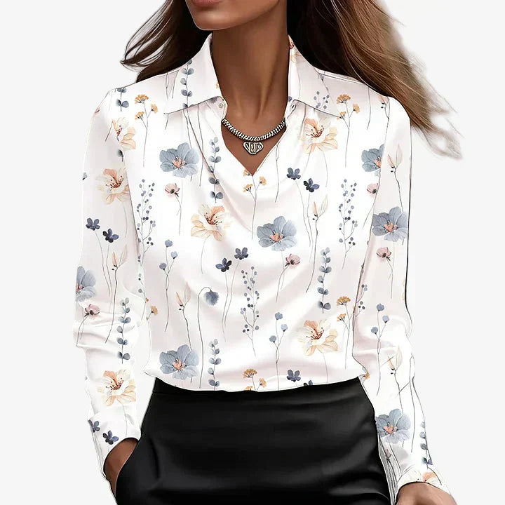 Blouse Elira™ à Col Montant