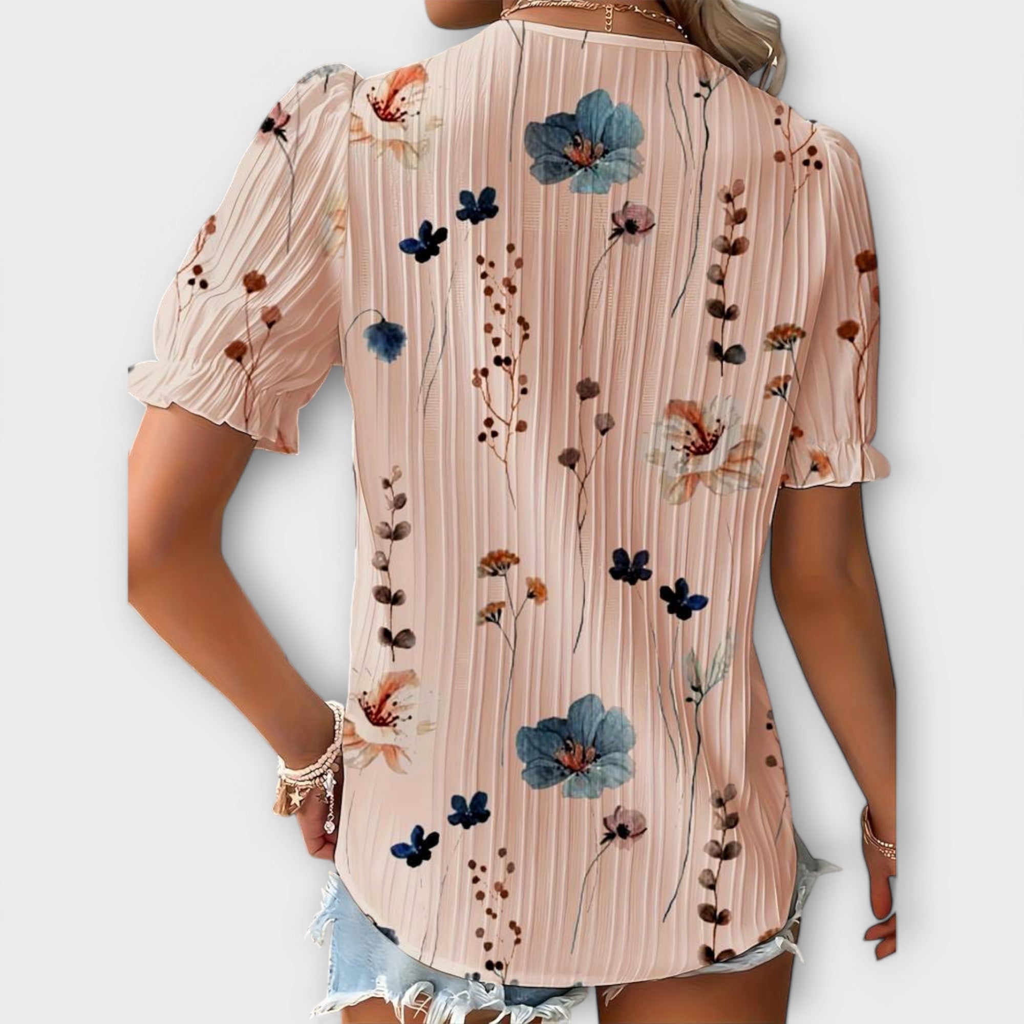 Emily - Elegante Blusa de V-hals