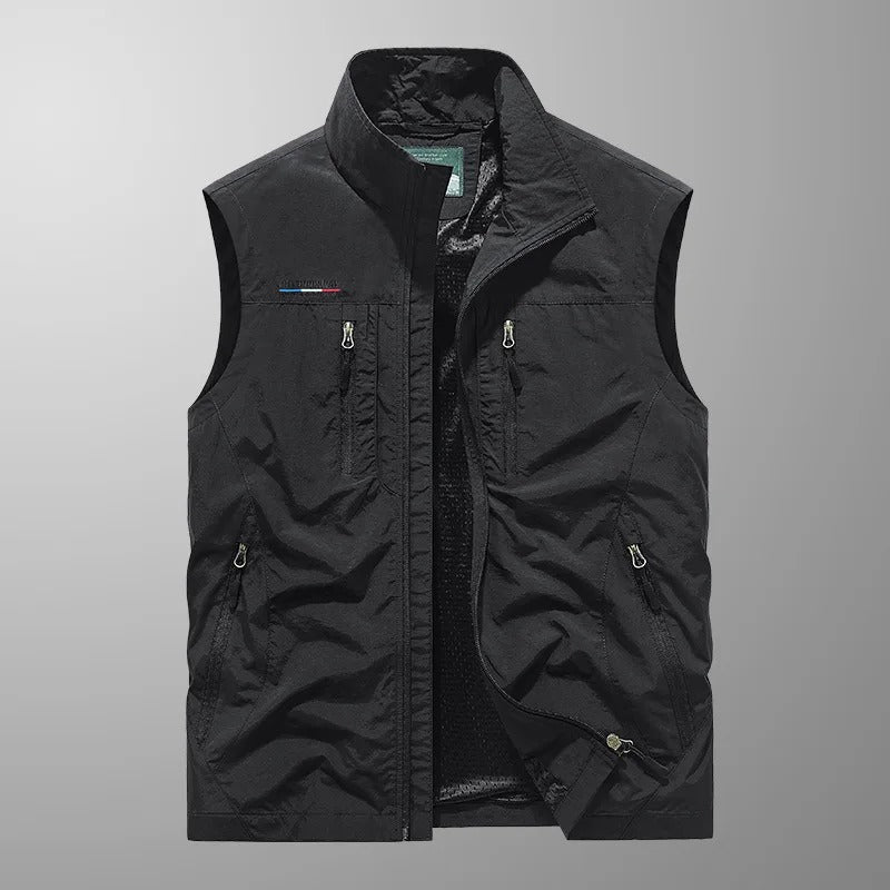 Gilet utilitaire respirant à multiples poches