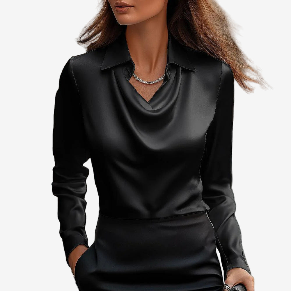 Blouse Elira™ à Col Montant