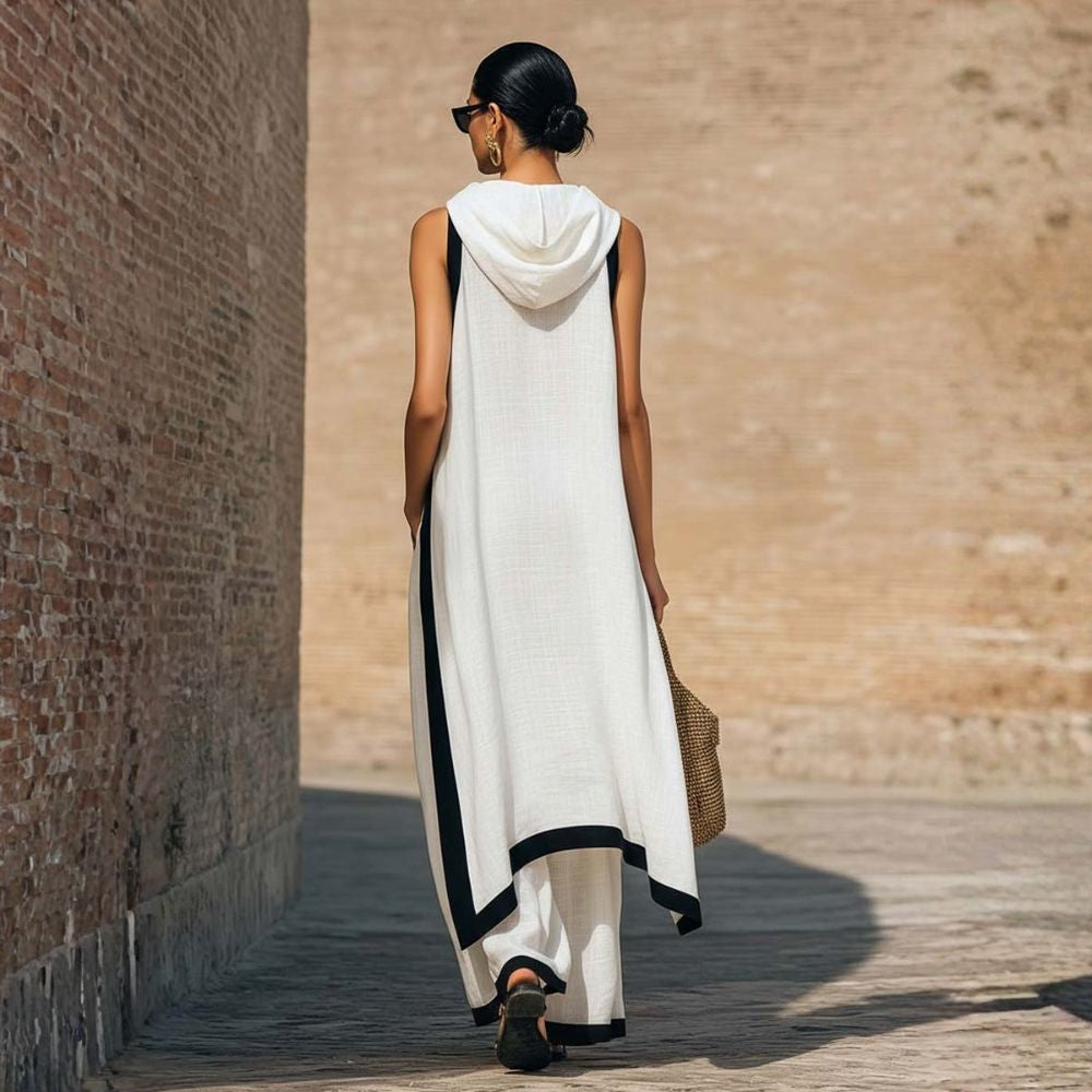 COSTUME ÉLÉGANT EN LIN
