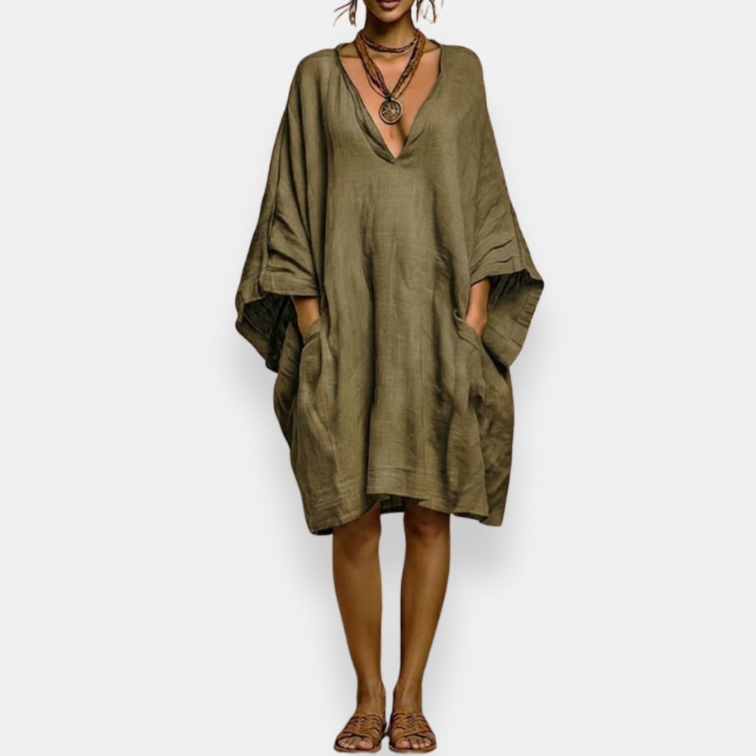 Robe Oversize Décolletée