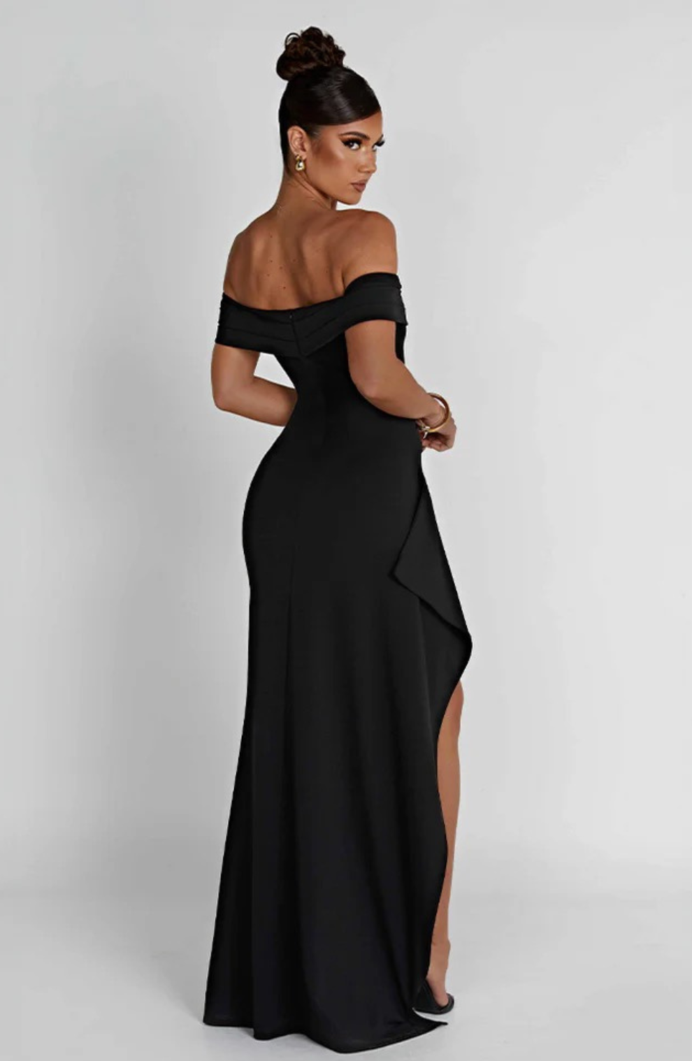 Robe Maxi Découpée