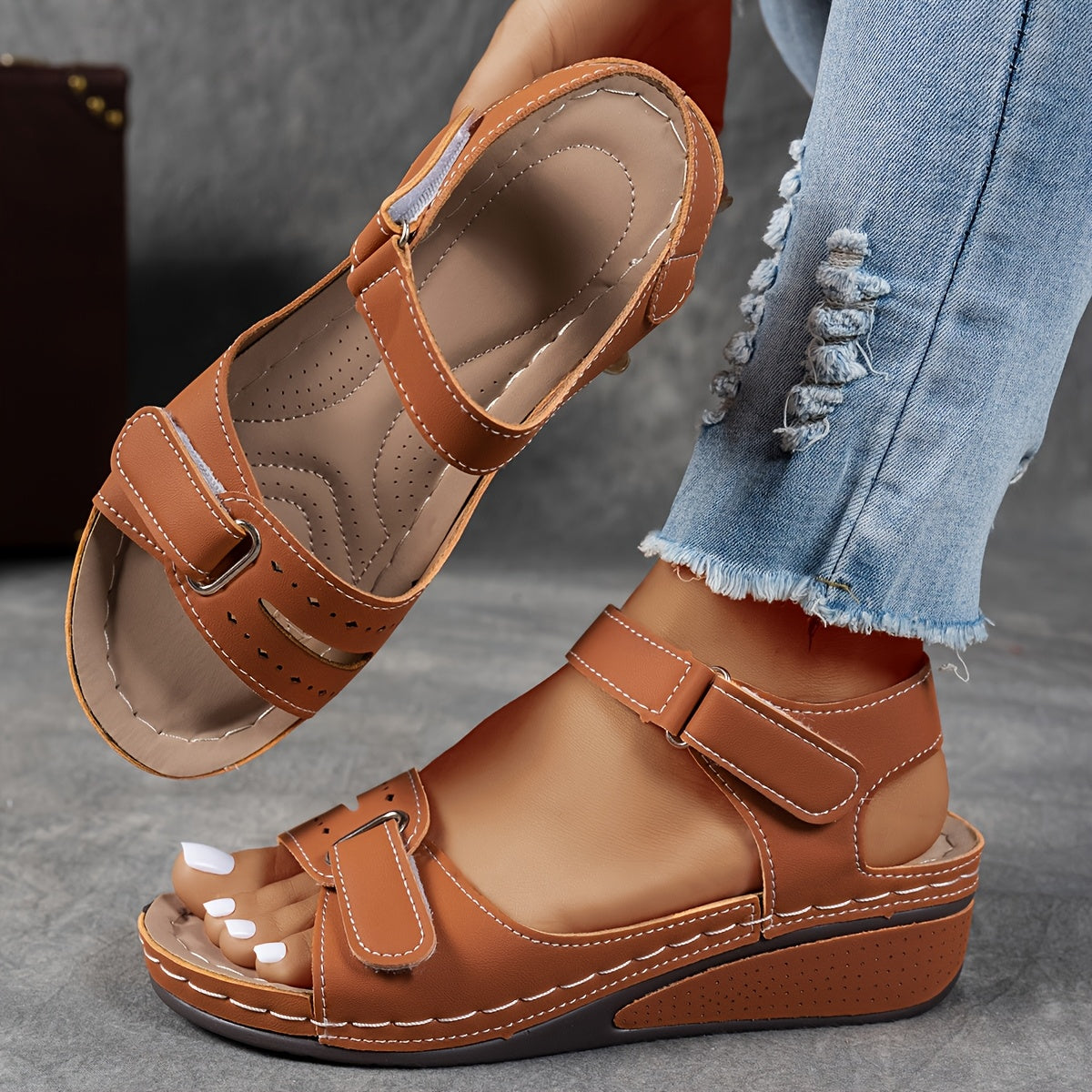 Sandales orthopédiques tendance