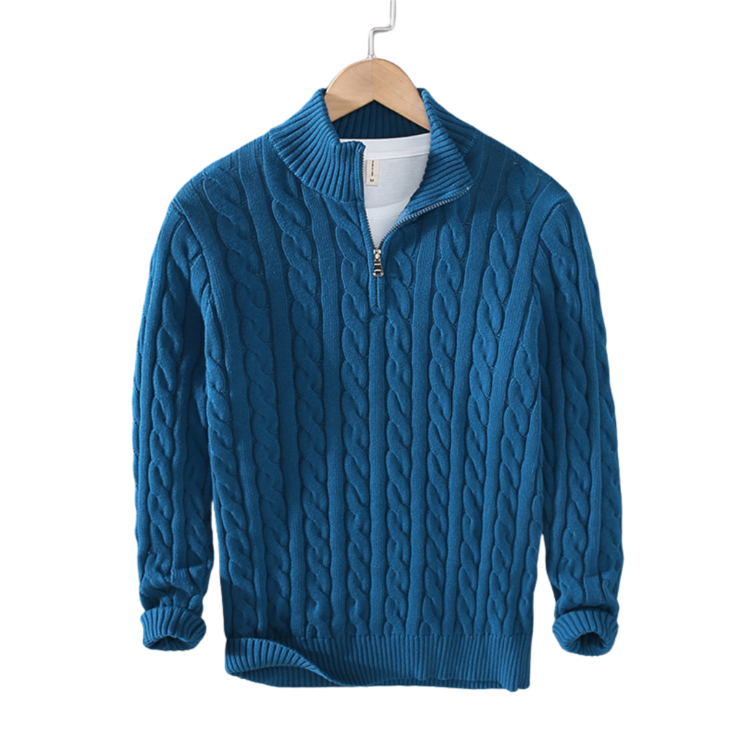 Lenoir™ | Sweat à capuche avec demi-fermeture éclair