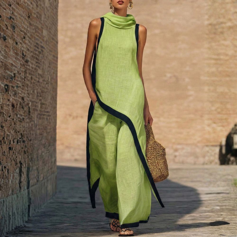 COSTUME ÉLÉGANT EN LIN