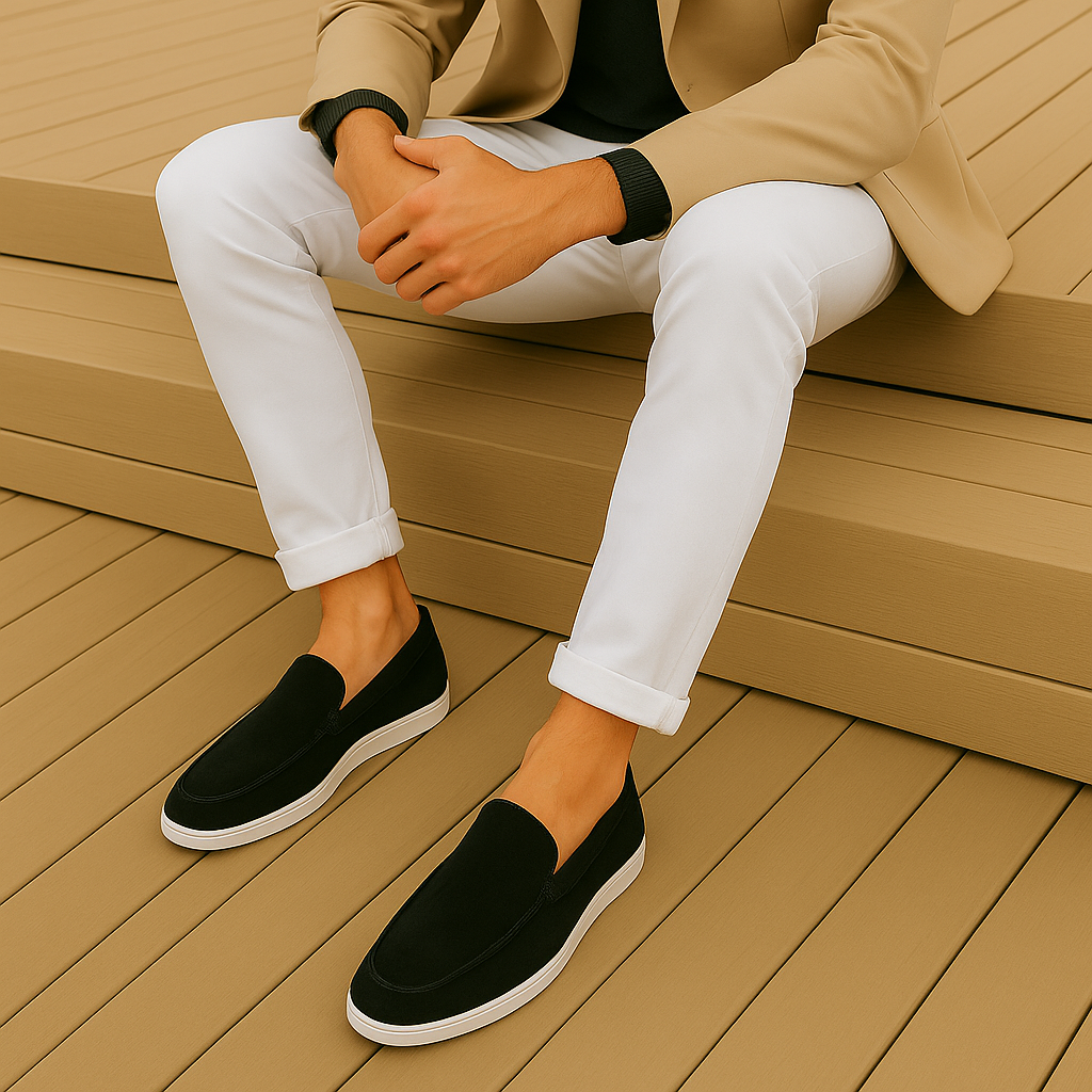 Lenoir™ | Mocassins Élégants en Daim