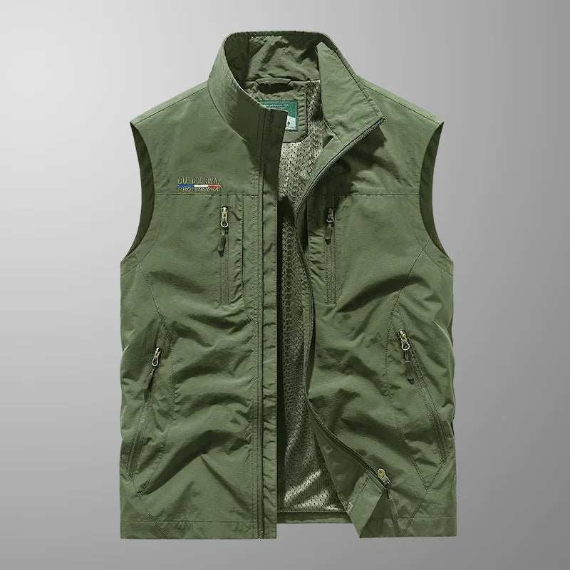 Gilet utilitaire respirant à multiples poches