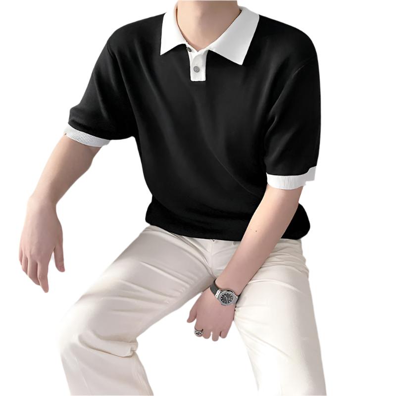 Polo à Manches Amples pour Hommes