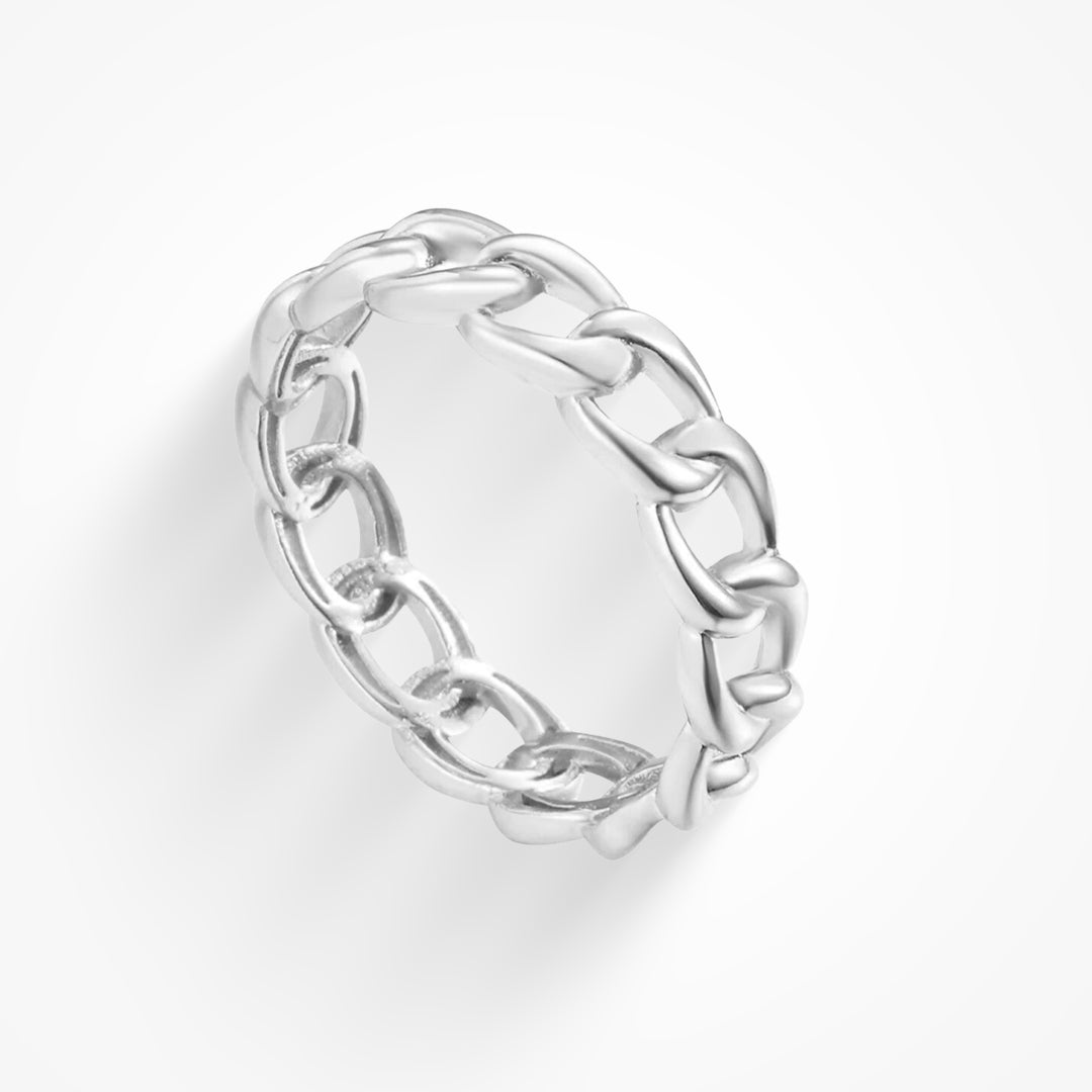 Bague en Chaîne Moderne