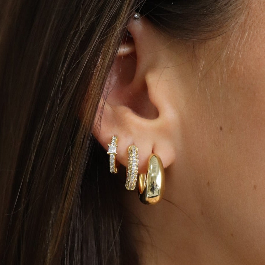 Boucles d'oreilles créoles Élégantes