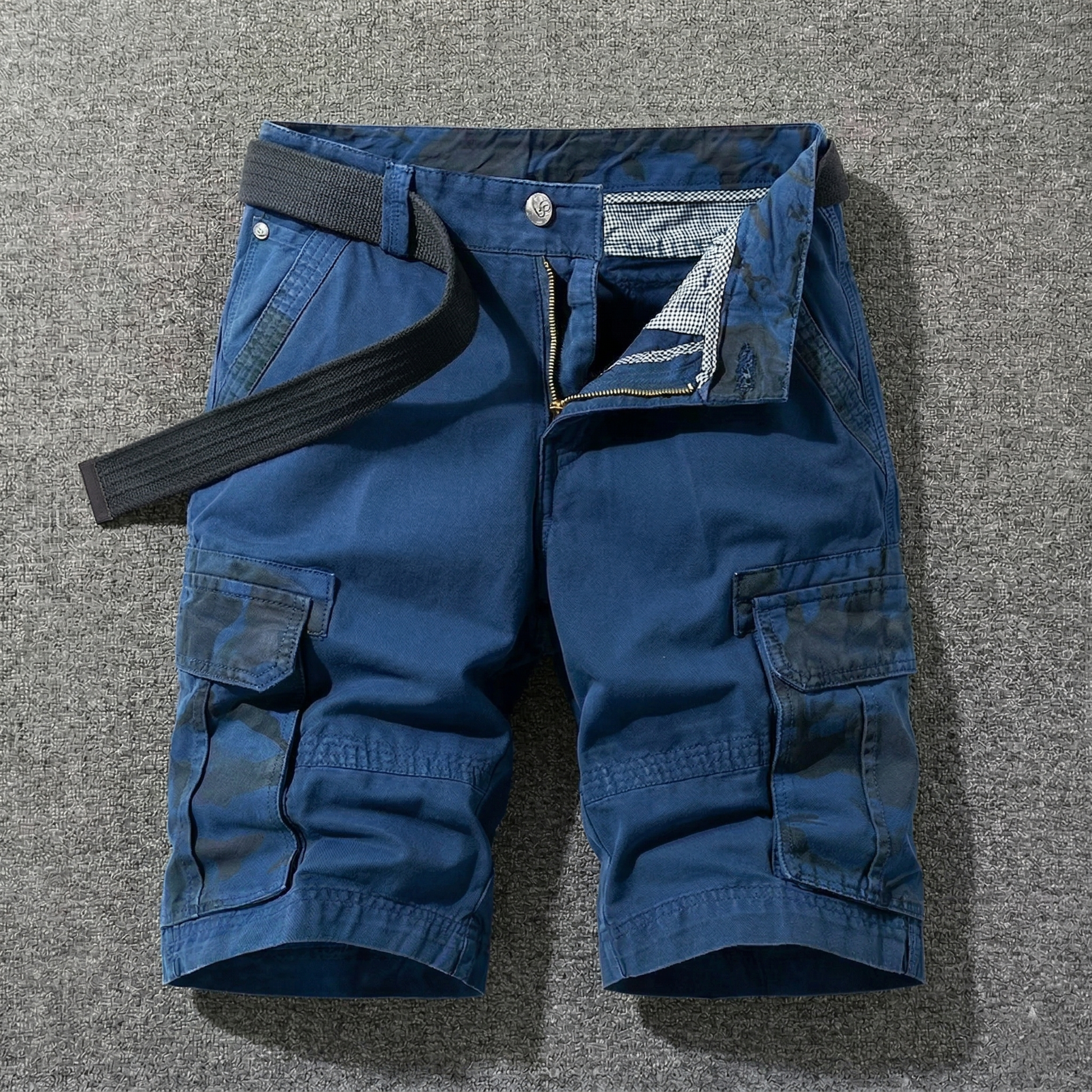 Hedan - Shorts Cargo Avec Ceinture