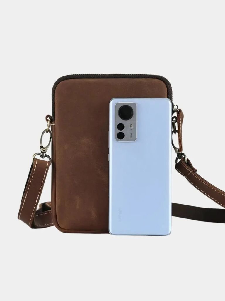 Carl™ | Sac à Bandoulière en Cuir Minimaliste