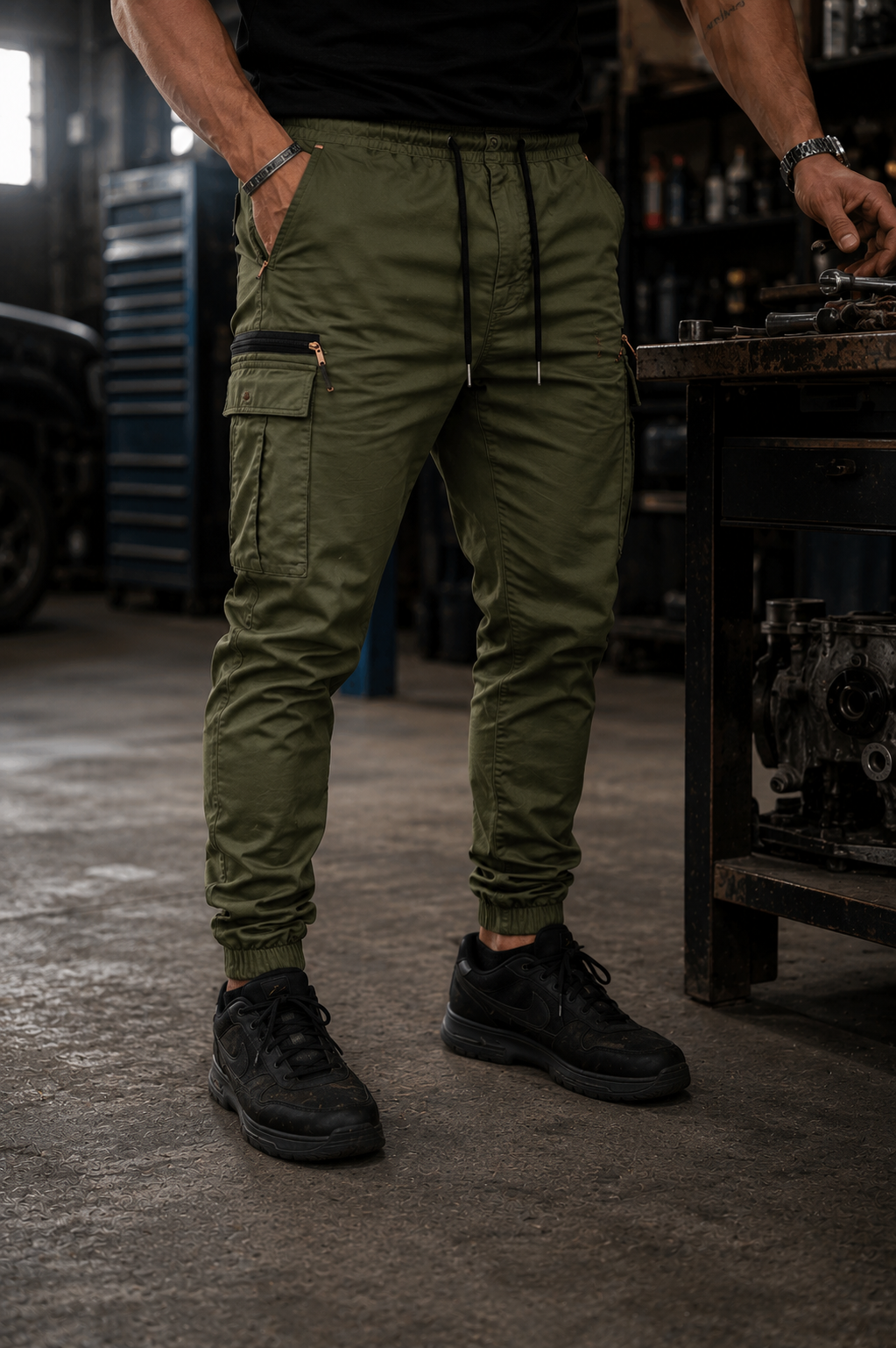 Beeckhoven™ | Pantalon Jogger Cargo Stretch pour Hommes