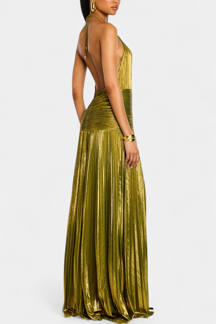 Emma | Robe Métallique