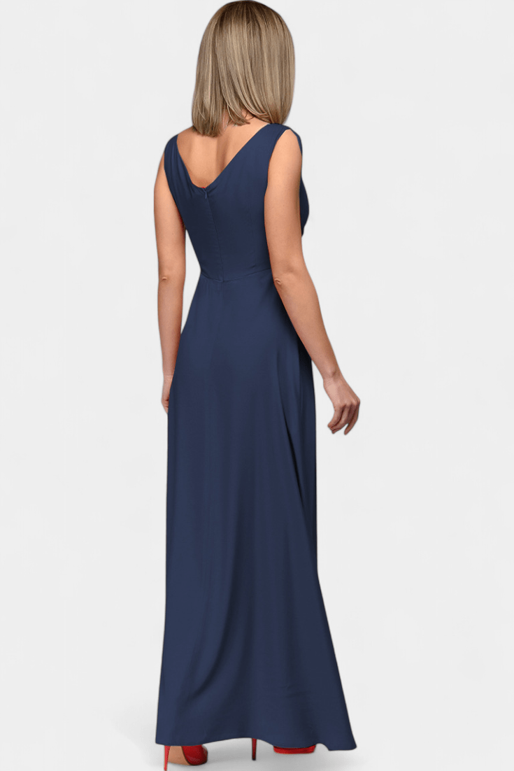 Gris | Robe Plissée