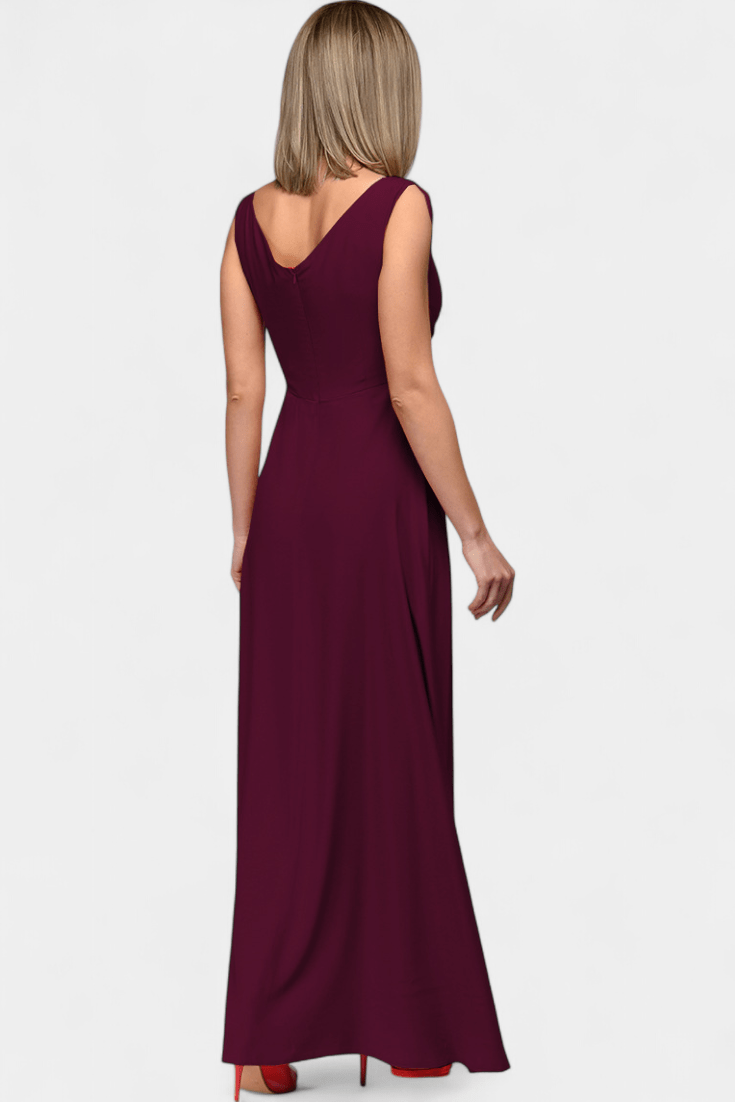Gris | Robe Plissée