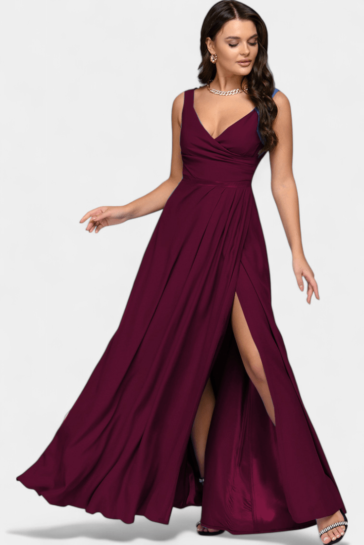 Gris | Robe Plissée