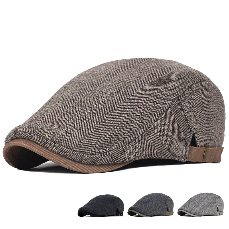 Bloom™ | Casquette Moderne pour Homme avec Motif en Chevron