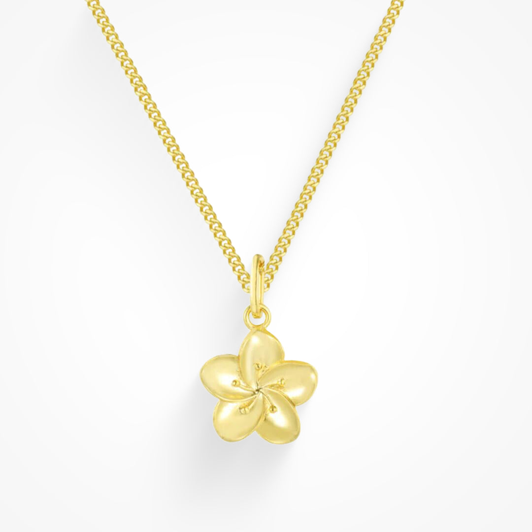 Collier Élégant en Hibiscus