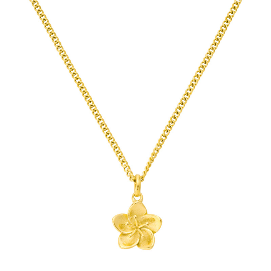 Collier Élégant en Hibiscus