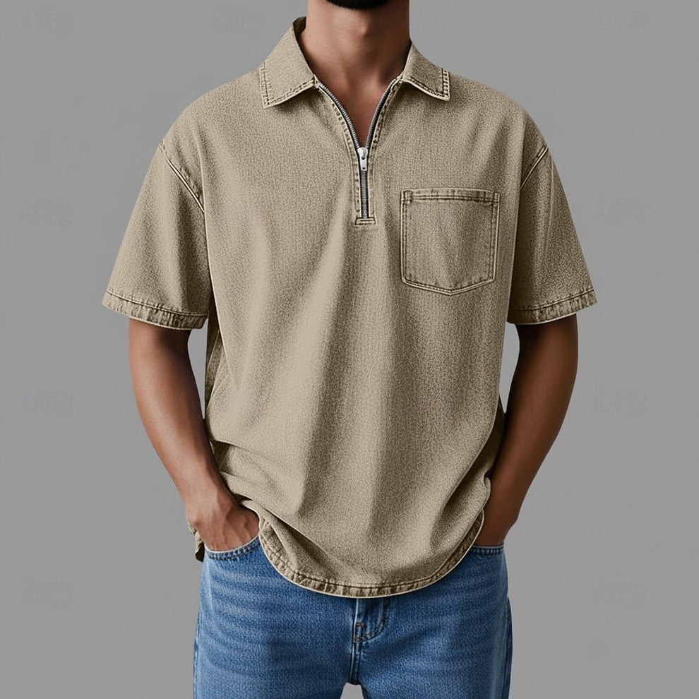 Chemise zippée DenimCore