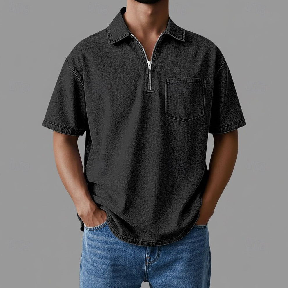 Chemise zippée DenimCore