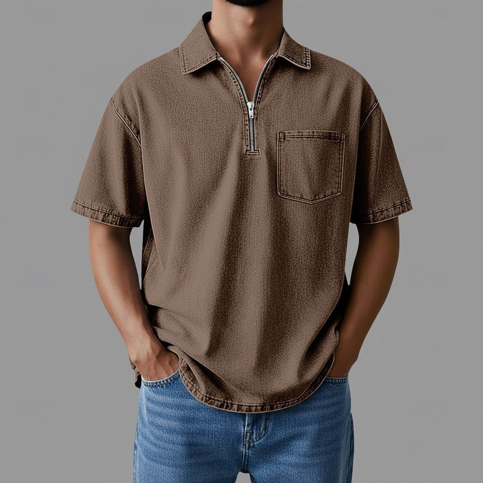 Chemise zippée DenimCore